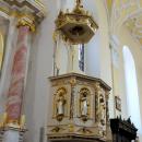 Pulpit of Holy Trinity church in Radzyń Podlaski - 01